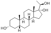 5B-PREGNANE-3A-17A-20B-TRIOL*CRYSTALLINE Structure