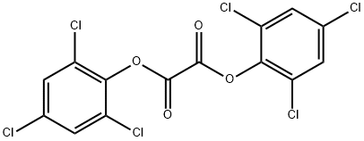 Bis(2,4,6-trichlorophenyl)ethanedioate 구조식 이미지