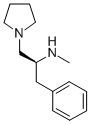 (S)-메틸-(2-페닐-1-피롤리딘-1-일메틸-에틸)-아민 구조식 이미지