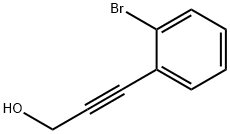 3-(2-브로모펜일)PROP-2-YN-1-OL 구조식 이미지