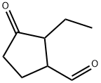 시클로펜탄카르복스알데히드,2-에틸-3-옥소-(9CI) 구조식 이미지