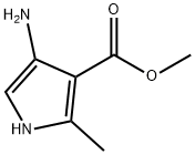 1H-Pyrrole-3-carboxylicacid,4-amino-2-methyl-,methylester(9CI) 구조식 이미지