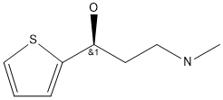 (S)-3-(MethylaMino)-1-(2-thienyl)-1-propanol 구조식 이미지