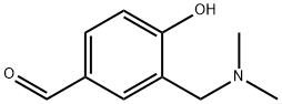 3-다이메틸아미노메틸-4-하이드록시-벤잘데하이드 구조식 이미지
