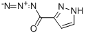 PYRAZOLE-3-CARBONYL AZIDE Structure