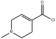 4-Pyridinecarbonyl chloride, 1,2,3,6-tetrahydro-1-methyl- (9CI) Structure