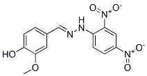 4-Hydroxy-3-methoxybenzaldehyde 2,4-dinitrophenyl hydrazone Structure