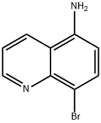 8-BROMOQUINOLIN-5-AMINE 구조식 이미지