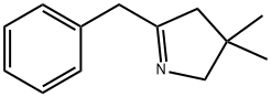 5-Benzyl-3,4-dihydro-3,3-dimethyl-2H-pyrrole Structure