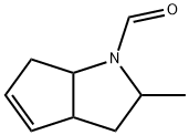 Cyclopenta[b]pyrrole-1(2H)-carboxaldehyde, 3,3a,6,6a-tetrahydro-2-methyl- (9CI) Structure