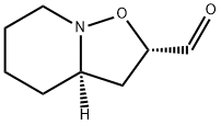 2H-Isoxazolo[2,3-a]pyridine-2-carboxaldehyde, hexahydro-, cis- (9CI) Structure