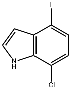 1H-Indole, 7-chloro-4-iodo- Structure