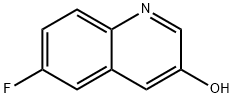 3-Quinolinol, 6-fluoro- Structure