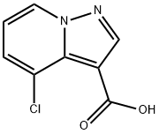 4-Chloro pyrazolo[1,5-a]pyridine-3-carboxylic acid Structure