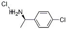 (R)-(+)-1-(4-CHLOROPHENYL)ETHYLAMINE-HCl 구조식 이미지