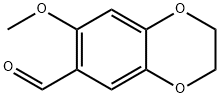 7-methoxy-2,3-dihydro-1,4-benzodioxine-6-carbaldehyde(SALTDATA: FREE) Structure
