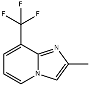 IMidazo[1,2-a]pyridine, 2-Methyl-8-(trifluoroMethyl)- 구조식 이미지