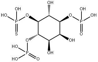 이노시톨1,4-비스포스페이트5-포스포로티오에이트 구조식 이미지