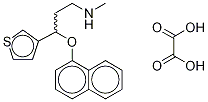 rac Duloxetine 3-Thiophene IsoMer Oxalate 구조식 이미지