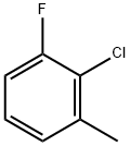 2-CHLORO-3-FLUOROTOLUENE 구조식 이미지