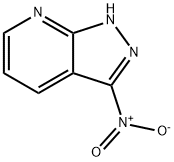 3-니트로-1H-피라졸로[3,4-B]피리딘 구조식 이미지