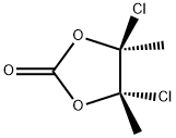 trans-4,5-Dichloro-4,5-diMethyl-1,3-dioxolan-2-one Structure