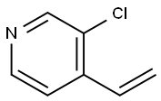 3-클로로-4-비닐피리딘 구조식 이미지