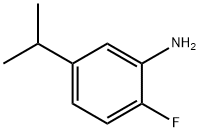 벤젠아민,2-플루오로-5-(1-메틸에틸)-(9CI) 구조식 이미지
