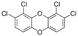 1,2,8,9-TETRACHLORODIBENZO-P-DIOXIN Structure