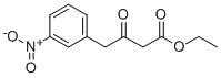 4-(3-NITRO-PHENYL)-3-OXO-BUTYRIC ACID ETHYL ESTER Structure