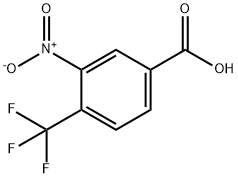 3-NITRO-4-(TRIFLUOROMETHYL)BENZOIC ACID 구조식 이미지