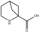 4-azabicyclo[3.1.1]heptane-5-carboxylic acid 구조식 이미지