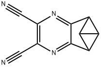 5,6,7-Metheno-5H-cyclopentapyrazine-2,3-dicarbonitrile,6,7-dihydro-(9CI) 구조식 이미지