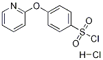 4-(pyridin-2-yloxy)benzene-1-sulfonyl chloride hydrochloride Structure