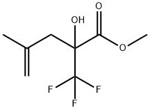 Methyl 2-hydroxy-4-methyl-2-(trifluoromethyl)pent-4-enoate 98% 구조식 이미지