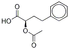 (αR)-Acetyloxybenzenebutanoic Acid Structure