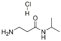 3-aMino-N-(프로판-2-일)프로파나미드염산염 구조식 이미지