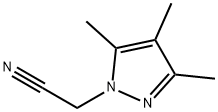 (3,4,5-trimethyl-1H-pyrazol-1-yl)acetonitrile Structure