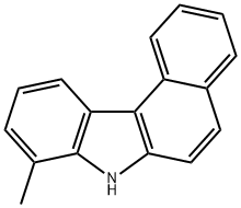 8-METHYL-7(H)-BENZO[C]CARBAZOLE Structure