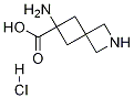 6-AMino-2-azaspiro[3.3]heptane-6-carboxylic acid HCl Structure