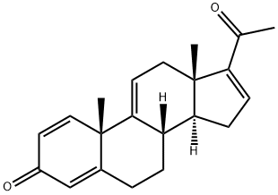 17-Acetyl-10,13-dimethyl-6,7,8,10,12,13,14,15octahydro-cyclopenta[a]phenathren-3  구조식 이미지