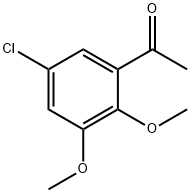 (5''-CHLORO-2'',3''-DIMETHOXY)ACETOPHENONE Structure