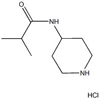 N-(piperidine-4-yl)isobutylamide hydrochloride 구조식 이미지