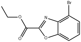 2-벤족사졸카르복실산,4-broMo-,에틸에스테르 구조식 이미지