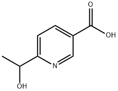 3-피리딘카르복실산,6-(1-히드록시에틸)-(9CI) 구조식 이미지