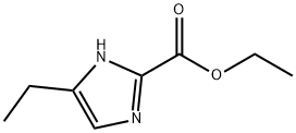 에틸5-에틸-1H-이미다졸-2-카르복실레이트 구조식 이미지