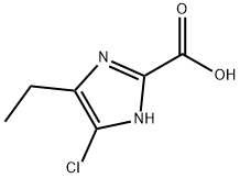 5-chloro-4-ethyl-1H-iMidazole-2-carboxylic acid Structure