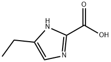 5-에틸-1H-이미다졸-2-카르복실산 구조식 이미지
