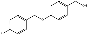 4-(4-FLUOROBENZYLOXY)BENZYL ALCOHOL Structure