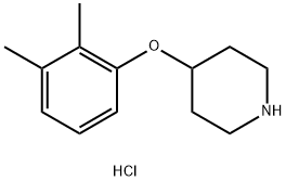 4-(2,3-Диметилфенокси)пиперидина гидрохлорид структурированное изображение